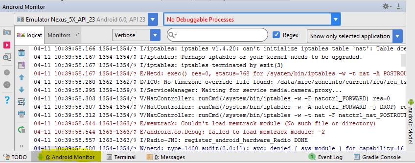 d(String, String) - debug Log.