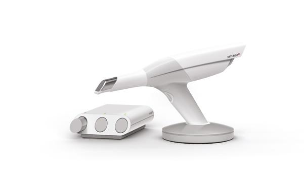 nowość w ofercie Marrodent 3shape TRIOS Impress your patients Pierwszy całkowicie bezprzewodowy skaner wewnątrzustny na rynku pomiar koloru zębów pacjenta otwartość - export plików STL skanowanie