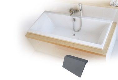 prostokątna z nowym, niskim rantem 18 mm 160 75 cm: 1090 00 zł 170 75 cm: 1199 00 zł 180 80 cm: