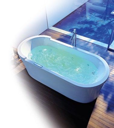 Riva wanna wolnostojąca wykonana z lanego marmuru z powłoką Evermite 157 70 cm Comfort wanna akrylowa wolnostojąca z przelewem, syfonem click-clack 175 78 cm 4890 00 zł 3190 00 zł