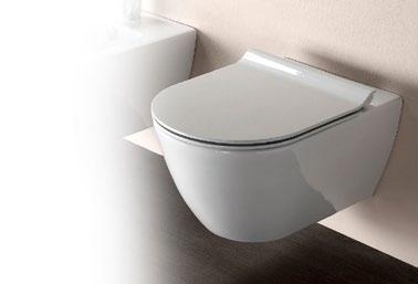 mat w cenie 690 zł Sento miska wc podwieszana z deską wolnoopadającą SLIM