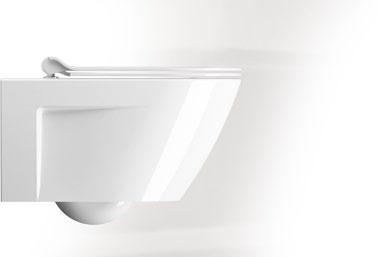 Kube miska wc podwieszana z deską wolnoopadającą SLIM powłoka