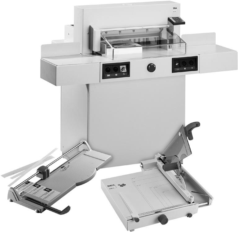 IDEAL Made in Germany Óíè òîæèòåëè áóìàã Asiakirjatuhoojat Niszczarki