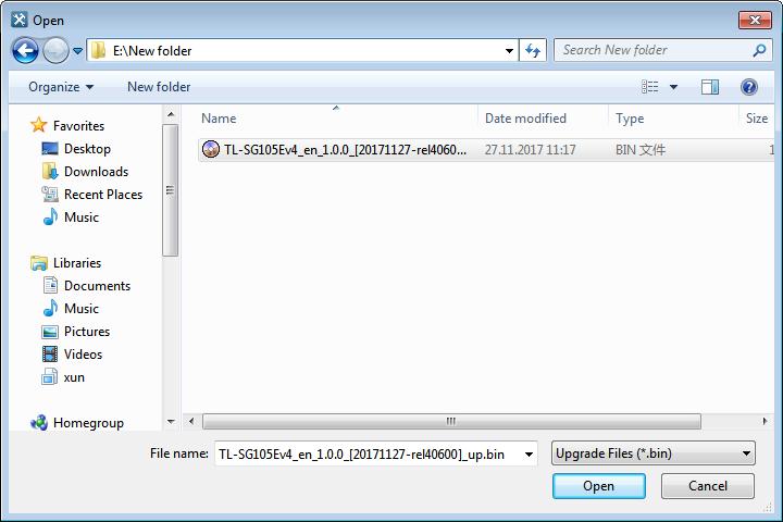 Zarządzanie systemem Aktualizacja firmware'u 8 Aktualizacja firmware'u Wybierz System > Firmware Upgrade (System > Aktualizacja firmware u), aby przejść do poniższej strony.
