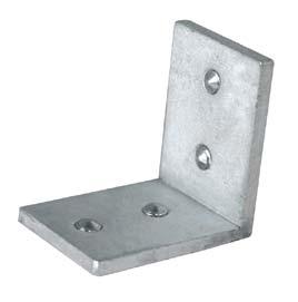 FR-BRACKET Kątownik montażowy górny do łączenia profili ościeżnicowych typu Z Top corner joint for Z profile 3 M5 M5