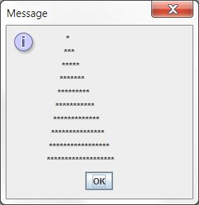 //rysowanie rysunek = ""; for (j = 0; j < liczba_wierszy; j++) { liczba_spacji =