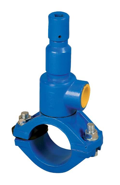 NAWIERTKA PRZYŁĄCZENIOWA DO RUR PVC/PE O GRUBOŚCI ŚCIANKI DO 11 mm CONNECTION SPOTTER FOR PVC/PE WITH WALL THICKNESS UP TO 11 MM ХОМУТ ВРЕЗНОЙ СВЕРЛИЛЬНЫЙ ДЛЯ ТРУБ ПВХ/ПЭ С ТОЛЩИНОЙ СТЕНКИ ДО 11 MM