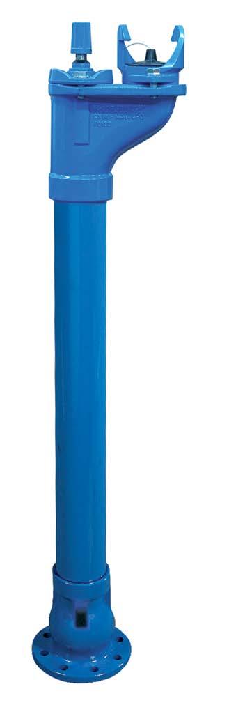 HYDRANT PODZIEMNY O POJEDYNCZYM ZAMKNIĘCIU SINGLE-CLOSED UNDERGROUND HYDRANT ГИДРАНТ ПОДЗЕМНЫЙ О ОДНОМ ЗАКРЫТИИ TYP / TYPE / ТИП HP6 DN 80 PN10 GJL / / 30.080.X.GZ.1 Tab. 2 Tab.