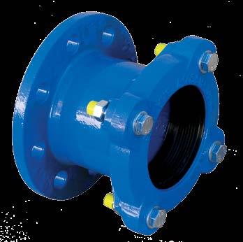 ŁĄCZNIK RUROWO-KOŁNIERZOWY RK RK PIPE AND FLANGE CONNECTOR МУФТА ТРУБНАЯ ФЛАНЦЕВАЯ, РЕМОНТНАЯ, RK 21.550.DN.1 DN Lp. No.