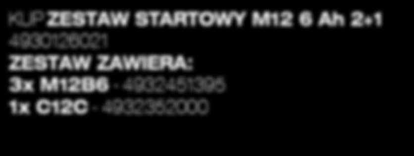 00 zł BE M12 FIR38-0 GRZECHOTKA UDAROWA 4933459797 880.00 zł BE M12 JS-0 WYRZYNARKA 12V 4933431305 718.00 zł BE M12 CHZ-0 KOMPAKTOWA PIŁA SZABLASTA 4933446960 809.