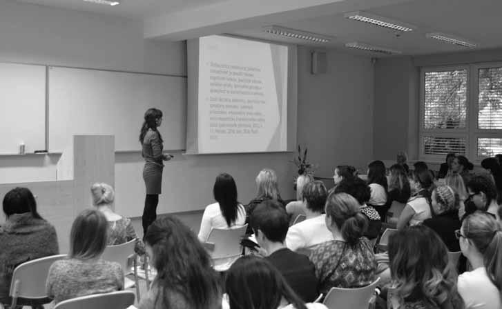 24 KURIÉR 3 2016 KURIÉR 3 2016 25 Medzinárodná konferencia o rodine v zdraví a chorobe Dňa 13. októbra sa na pôde Fakulty humanitných štúdií UTB (Univerzita Tomáše Bati) v Zlíne konal 6.