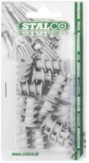 nylon Priemer Rozmer vŕtania BMM 10 680 1/1/7 0,4 Komplet pre upevnenie umývadla Hmoždinka