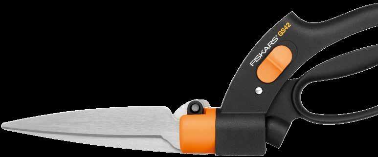 Nożyce do trawy Ergonomiczne nożyce do trawy wyposażone w system Servo,