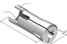 Tuleje zaciskowe / Clamping collets TUEJE O AUTOMATÓW WIEOWRZECIONOWYCH COETS FOR MUTI-SPINE ATHES Komplety tulei o automatów wielowrzecionowych GIEMEISTER Series 000 for multi spinle GIEMEISTER