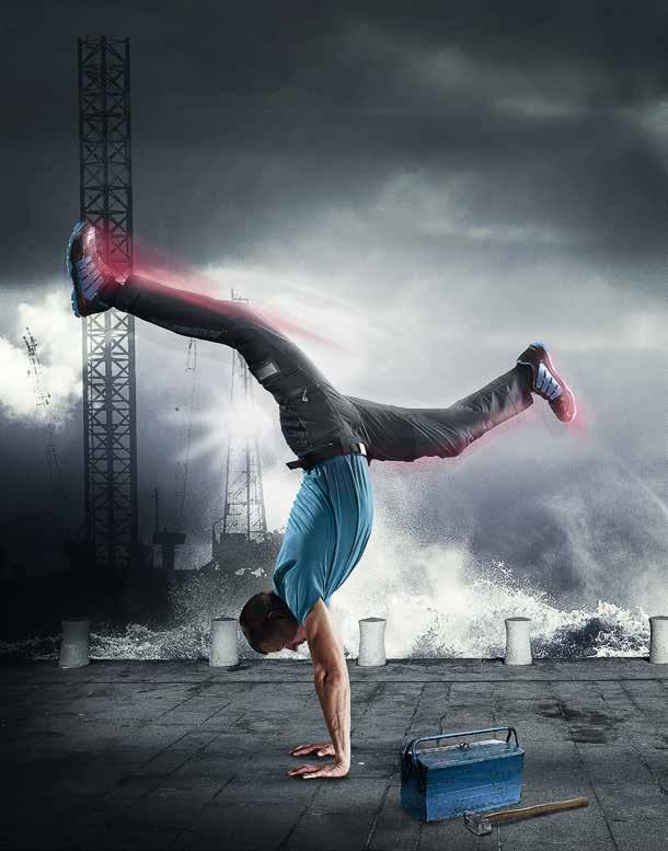 FREEDOM OF MOVEMENT LONG-LASTING PERFORMANCE ULTIMATE COMFORT WATER-REPELLENT TO STAY DRY Odwiedź nas na SAWO Hala 3, stoisko 58 aby zobaczyć kolekcję