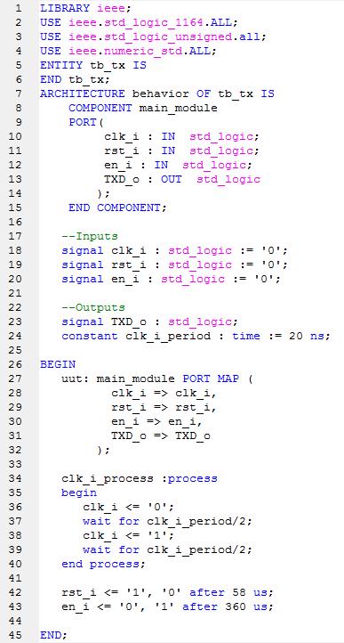 Testbench