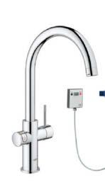 KAŻDY SYSTEM GROHE RED ZAWIERA BOJLER (W ROZMIARZE L LUB