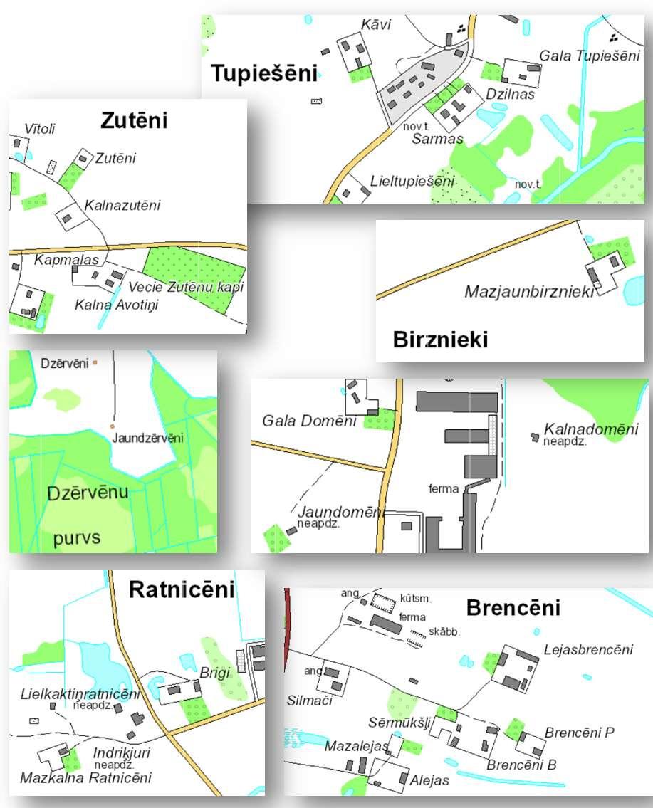 1599. gada personvārdi un mūsdienu mazo ciemu nosaukumi Kokneses pilsnovads pogost Jańczyński 1599 1930 2018 Jakób Rathniczan, wójt wolny Ratnicēni Ratnicēni Juda Rathniczan Ratnicēni Ratnicēni