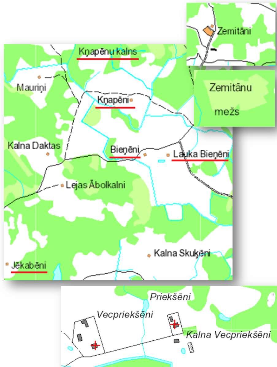 Kokneses pilsnovads pogost Balthowski, Bałtowski 1599 1930 2018 Herman Barkazan, wójt Jorgi Bukien Boķēni Mathys Gierczen Gercēni Jan Priksyann Priekšēni Priekšēni Hans Skodelen Jan Arsan Andrey