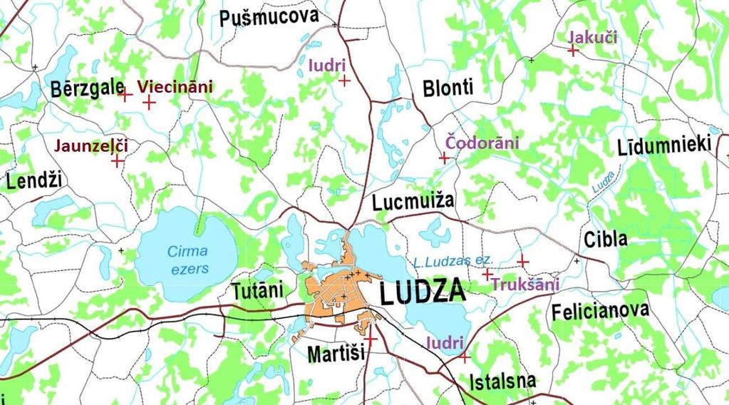 1599 Ludzas pilsnovada