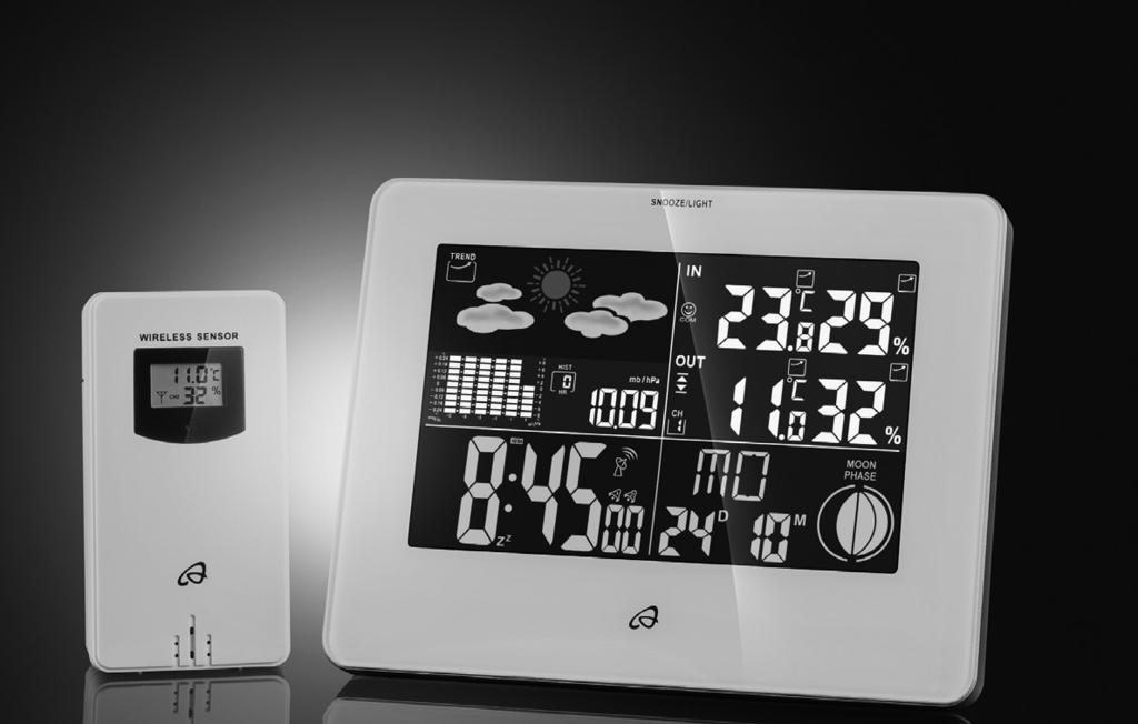 RADIO-CONTROLLED WEATHER STATION RADIO-CONTROLLED WEATHER STATION Operation and Safety