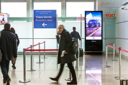 Wprowadzona przez JCDecaux cyfryzacja reklamy na warszawskim lotnisku może być uznana za modelową zarówno pod względem odpowiednio dobranej dla wielkości terminala lotniska ilości nośników,