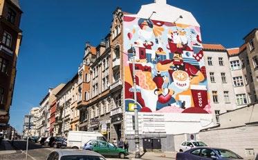 w Krakowie ręcznie malowana reklama w formie murali nie jest dopuszczana, Poznań planuje ograniczyć powierzchnię przeznaczoną na treści reklamowe w ramach muralu, natomiast Gdańsk liberalizuje
