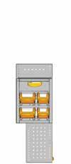 Volumen - Objętość atalla - Rozstaw osi ño - Rok 4,2 / 4,5 m³ 3105 mm 2015 EJEMPLOS DE EQUIPMIENTO - PRZYKŁDY WYPOSŻENI FURGÓN CHP - FURGONETK FIT DOLÒ D0 1010 01* =1016 P=365 H=1000 mm - D=1016