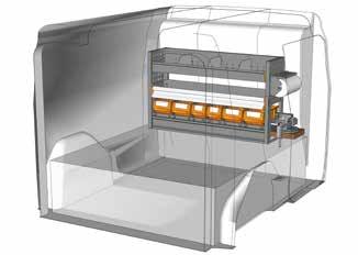 L1 H1 FIT DOLÒ FURGÓN CHP - FURGONETK EJEMPLOS DE EQUIPMIENTO - PRZYKŁDY WYPOSŻENI SUELO H 350 mm ŚCINY H 350 mm FLOOR UP 350 350 mm h DO 0350 01* =1540 P=1489 H=369 mm - D=1540 G=1489 W=369 mm (solo