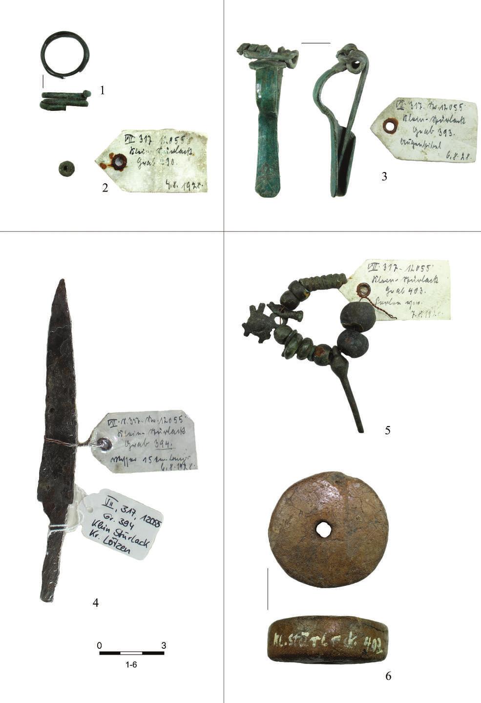 Archaeological research in former Kreis Lötzen (pow. Giżycko) before 1945: the finds from the Prussia collection in Berlin and Kaliningrad 331 Fig. 10.