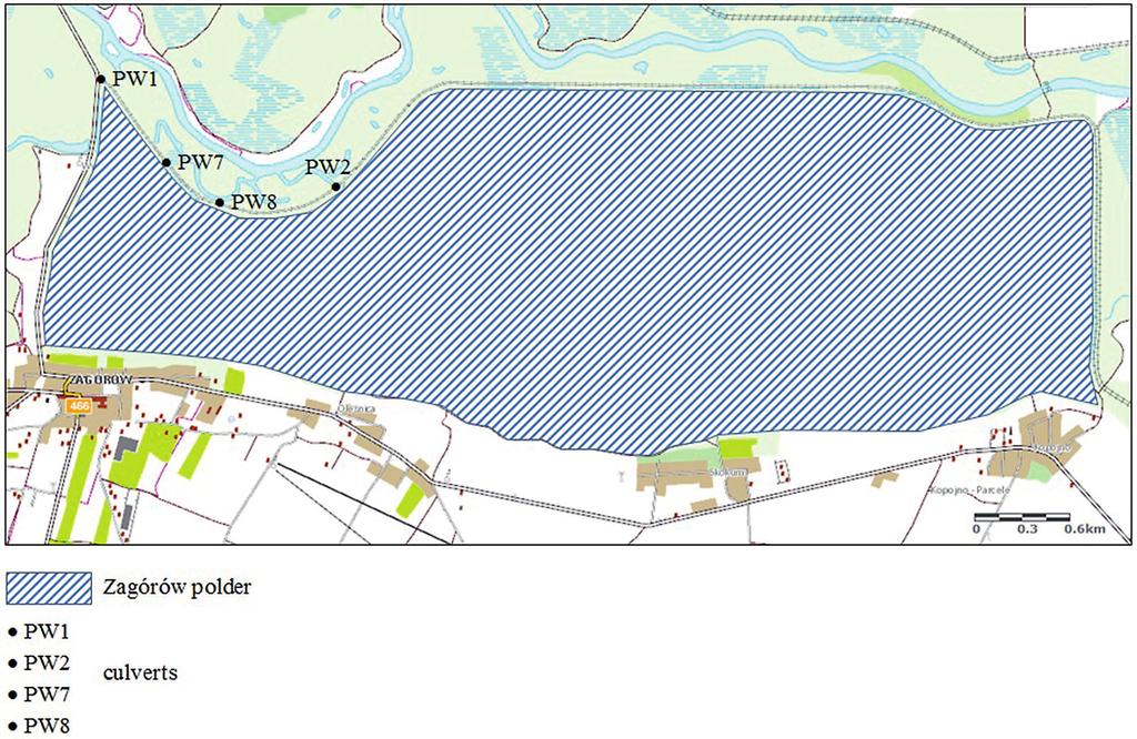 58 Jan Kryszak, Anna Kryszak, Agnieszka Strychalska, Czesław Przybyła including the Zagórów polder (Przybyła et al. 2012, 2013).
