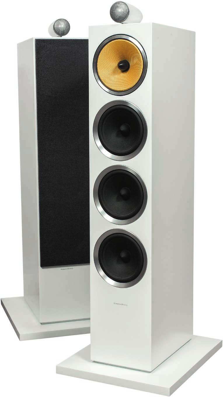 HIGH-END Zespoły głośnikowe 16 000 17 500 zł TEST Bowers & Wilkins CM10 S2 Wprowadzając nowe serie czy poszczególne konstrukcje, choćby tylko lekko zmodyfikowane, ich producenci podkreślają znaczenie