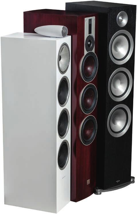 HIGH-END Zespoły głośnikowe 18 000 22 000 zł TEST ODSŁUCH Jak wskazuje geneza i nazwa nowej membrany głośnika średniotonowego, Bowers chce jednocześnie osiągnąć i ogłosić postęp, a także trzymać się