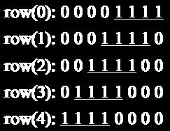 DOWNTO 0)); 9 END shifter; 10 ------------------------------------------------ 11 ARCHITECTURE shifter OF shifter IS 12 SUBTYPE vector IS STD_LOGIC_VECTOR (7 DOWNTO 0); 13 TYPE matrix IS ARRAY