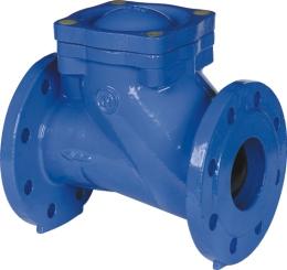 R 656 6526 Zawór kulwy zwrtny kłnierzwy Ball check valve flanged Клапан шаровой обратный фланцевый Na zdjęciu DN00 Na zdjęciu DN500 Dane techniczne: Technical data: Технические параметры: długść