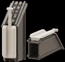 mm 40140400200 40 3,2 4 000 (340 kg) BRÜGMNN 50 x 40 x 2 mm 40150400200 40 4,2 4 000 (440 kg) 60 x 40 x 2 mm 40160400200 40 4,8 3 200 (404 kg) DECEUNINCK 45 x 45 x 2 mm 40145450200 40 5,1 4 000 (530