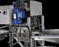 Linie automata pentru extragerea mierii - varianta standard de dotare Varianta de dotare standard cuprinde urmatoarele echipamente: masina automata de descapacit, storcator cu melc
