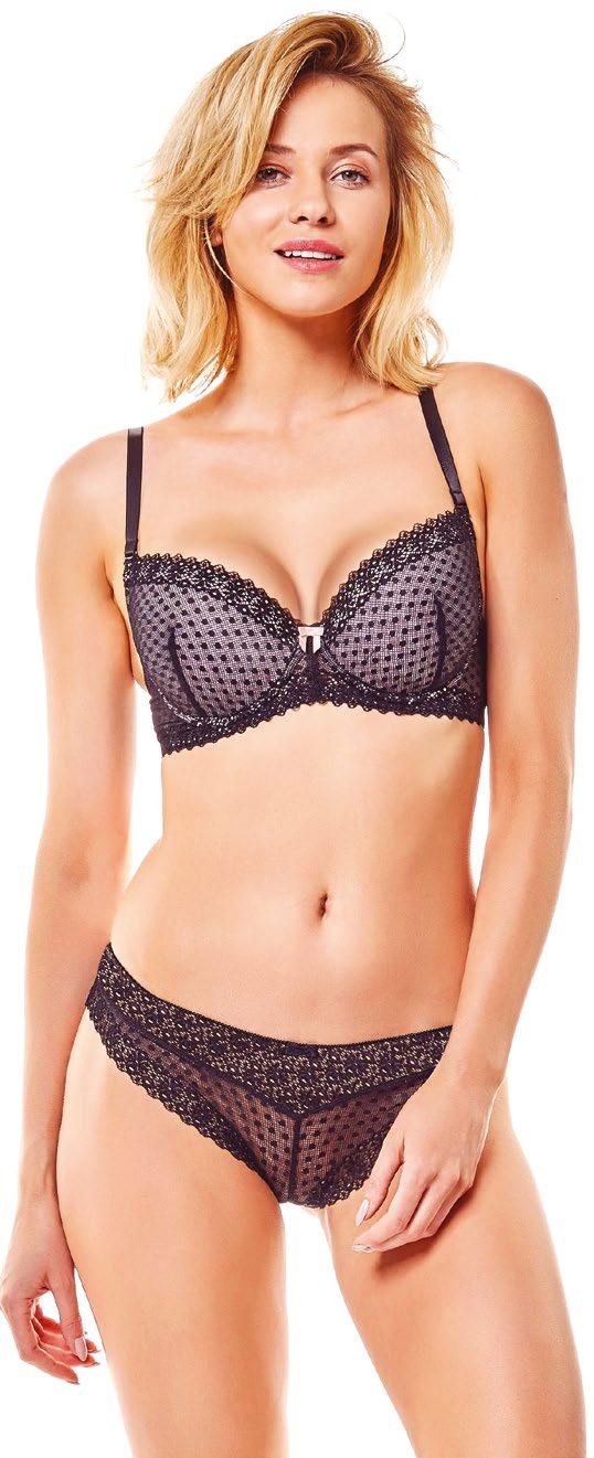 36153 GLISS stanik push-up, push-up bra, Push-Up-BH, бюстгальтер PUSH UP 65CDEF 70BCDE