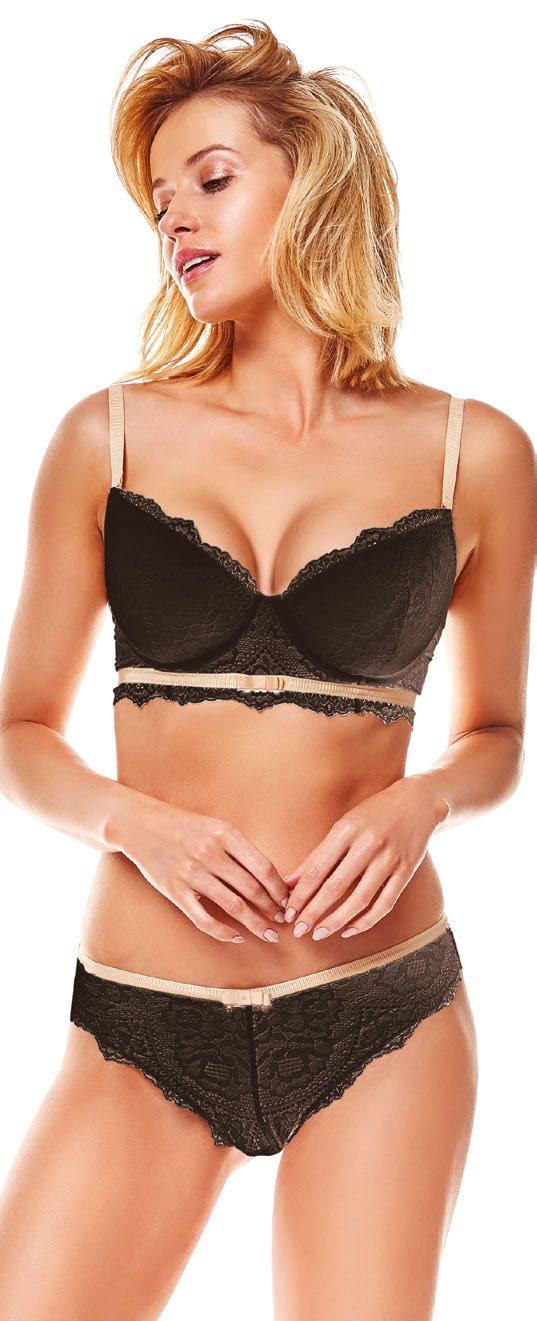 36157 MISHA stanik push-up, push-up bra, Push-Up-BH, бюстгальтер PUSH UP 65CDEF 70BCDE 75BCD 80BC LACE: 90%polyamide