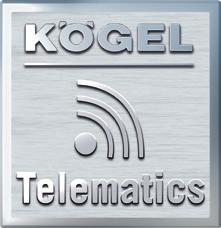 Moduł telematyki naczepy Kögel KTTM połączony jest ze złączem diagnostyki systemu hamulcowego naczepy. Oprócz danych pojazdu, analiza obejmuje jeszcze inne dane dotyczące naczepy.