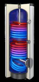 NOWOŚĆ zabezpieczenie przeciwkorozyjne DIELETRI PROTETION A WYMIENNIKI.W.U. TYP SGW(S) TOWER (KLASA A) Szybsze nagrzewanie wody dzięki wężownicy spiralnej o dużej powierzchni.