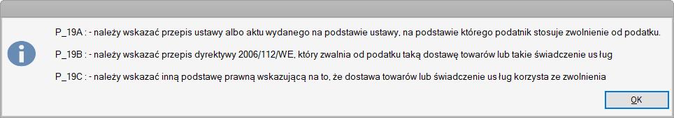 Wyklucz dokumenty, w których nie podano NIP zaznaczenie tej opcji powoduje, że z zestawienia faktur wykluczane są te, dla których : nie podano nip, w miejsce nip wpisano