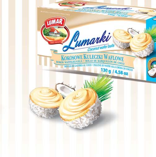 WITH FRUITY CREAM FILLING KULECZKI WAFLOWE Z KREMOWYM