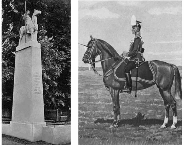 PIRMASIS PASAULINIS KARAS LIETUVIŠKOSE ŽEMĖSE IR JO ATSPINDŽIAI FALERISTIKOJE ULANEN REGIMENT Nr. 12 SEINEN GEFALLENEN KAMERADEN (12-asis lietuvių ulonų pulkas savo žuvusiems draugams). 211 7 pav.