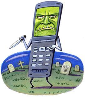 Telefony komórkowe Bliski kontakt z telefonem komórkowym w ciągu 1 nocy