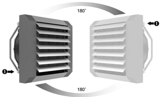 6. INSTALLATION 6. MONTAŻ 1. 2. 1. As standard, LEO water heaters are executed with hydraulic connection on the right side (looking from the back of the device).