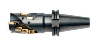 215.599 Frezy trzpieniowe z długą krawędzią skrawającą End milling cutters with long cutting edge Schaftschruppfräser (Igel) Фрезы концевые длиннокpoмoчные N o DIN 69871 z chwytem stożkowym DIN 69871