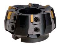 257.1 Głowice frezowe nasadzane czołowe Face milling cutters Planfräser Фрезы насадные торцевые D (js16) d (H7) d1 d2 H h B Code No 0641-549- Code No 0641-549- płytki wymienne replaceable