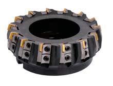 257.20 Głowice frezowe walcowo-czołowe ostrza drobne Face milling cutters fine teeth Planfräser Фрезы насадные торцевые с meлким зубом D (js16) d (H7) d1 d2 H h B Code No 0641-549- Code No 0641-549-