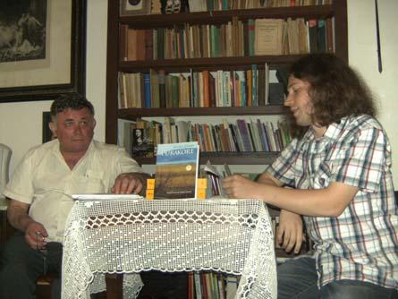 El la verkoj de ambaŭ verkistoj legis fragmentojn Saša Pilipović, aktoro el Serbio.